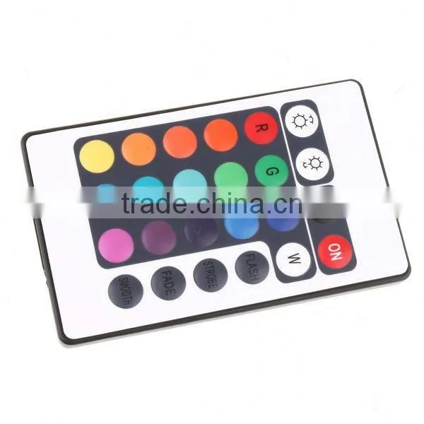 24 Keys 12V IR Remote Controller for 3528 5050 RGB LED SMD Strip Lights