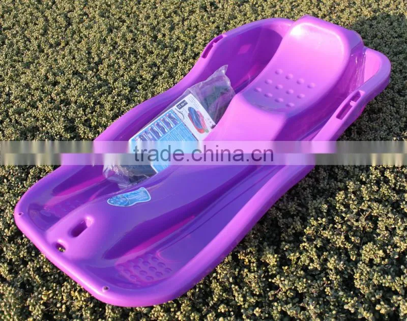 CE Approved Kids Plastic Ski sled snowsledge Plastic Sand Dune Sled