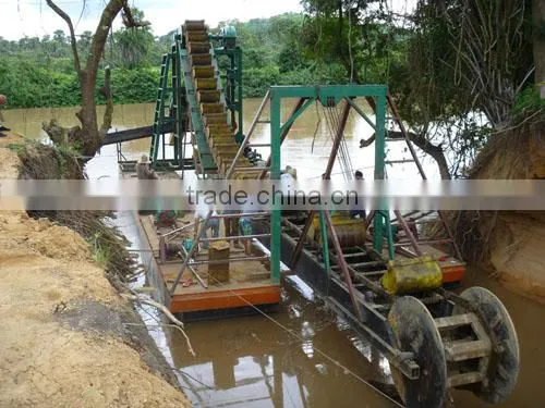 New Condition Chain Bucket Gold Dredger for Export