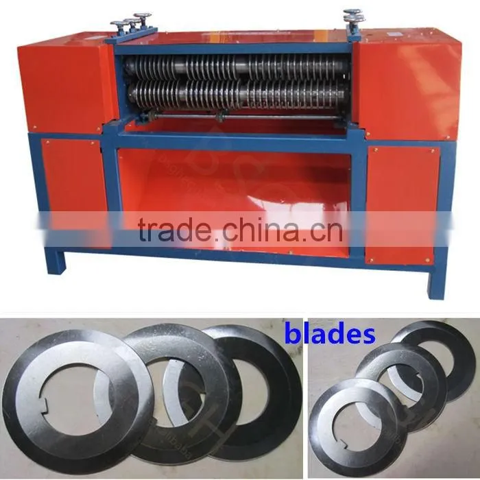 Air Conditioner Radiator Separator/Scrap Copper Wire Recycling Machine for pvc wire cable extrusion machines