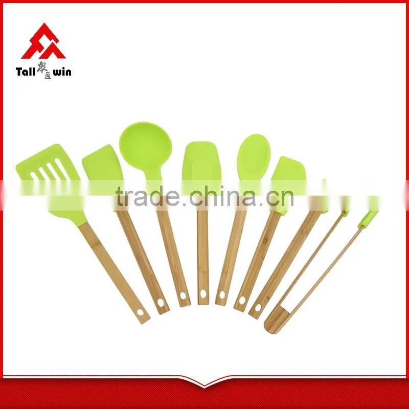 Hot promotion silicone restaurant equipment kitchen utensil set