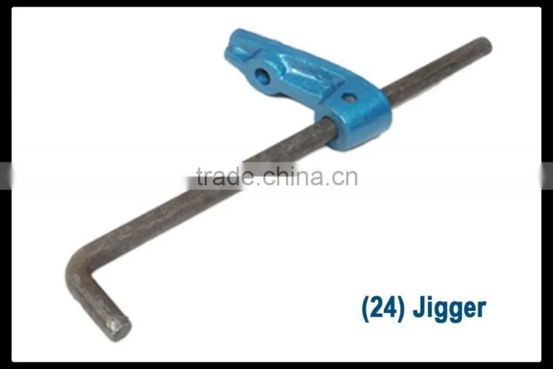 Jigger for grinding mill