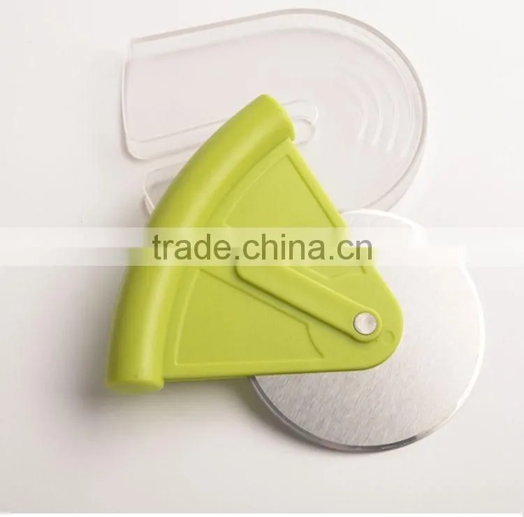 Promotional Stainless Steel Blade Pizza Cutter and Cake Server