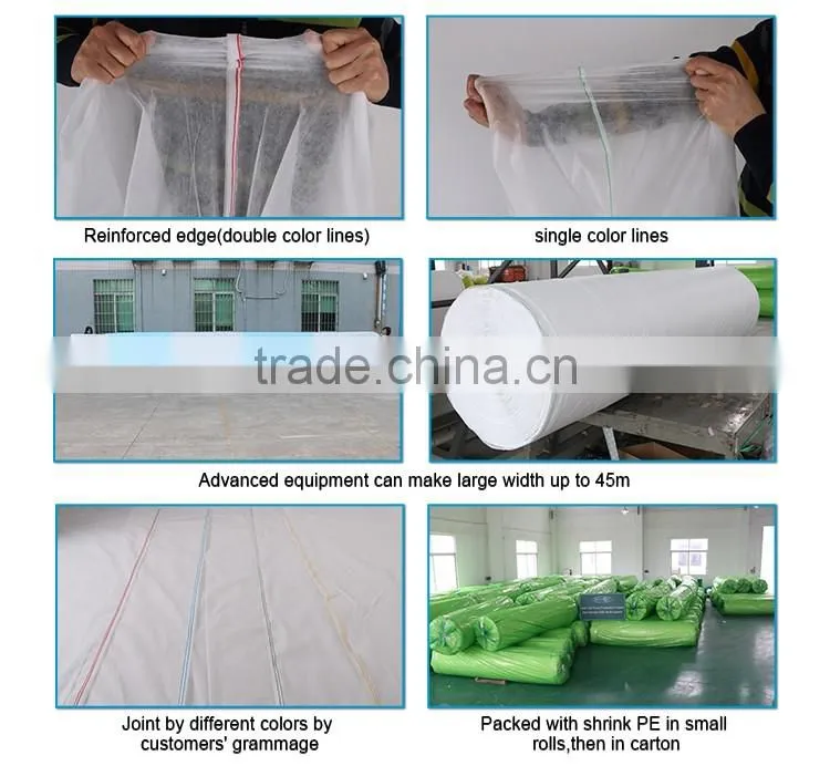 Eco-friendly and Good Elongation Fabric Agricultural Ground Cover