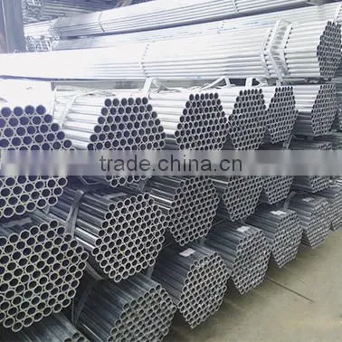 40mm round carbon GI pre galvanized steel pipe
