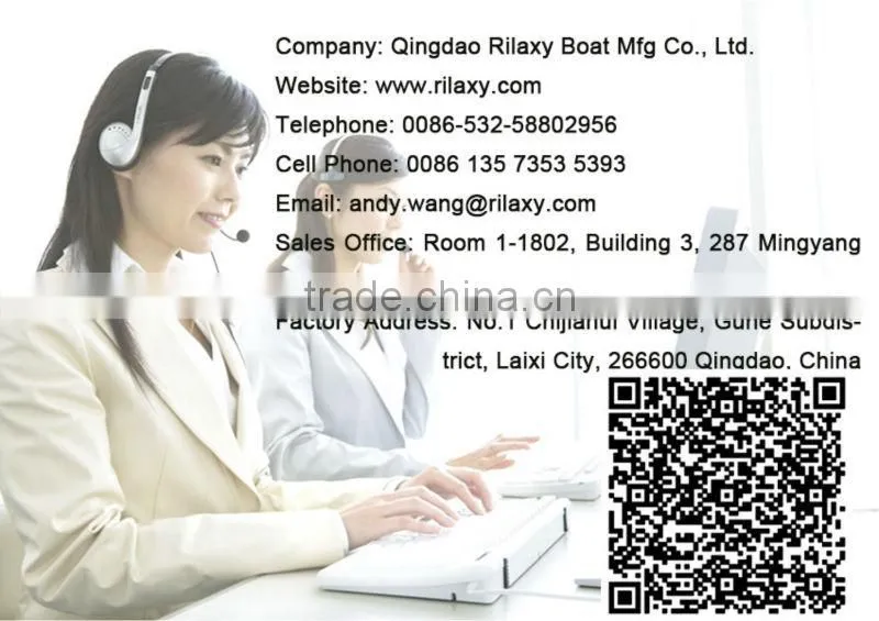 CE Certification 5.2m Rigid Inflatable Rubber Motor Boat