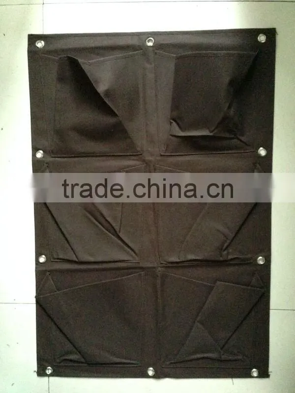 Wholesale Hanging Planter Bag,felt wall hanging pocket planter