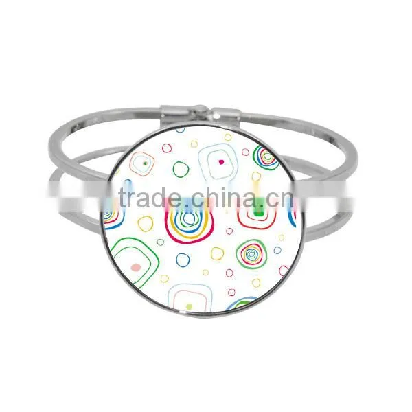 2015 hot fashion DIY Decorative metal sublimation Bracelet in Summer