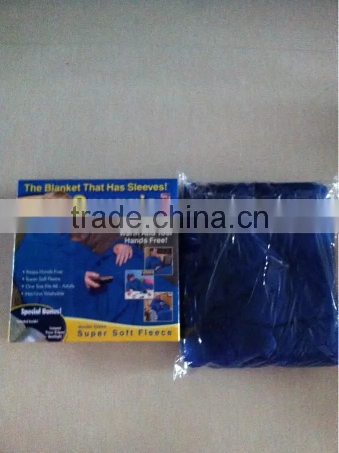 Creative Lazy Warm Snuggies, The Home Winter Blanket With Sleeves, Leisure Keep Warm Fleece Blanket For TV Time/Reading Time/Bed