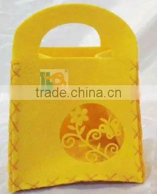 Wool Felt bag for shoping