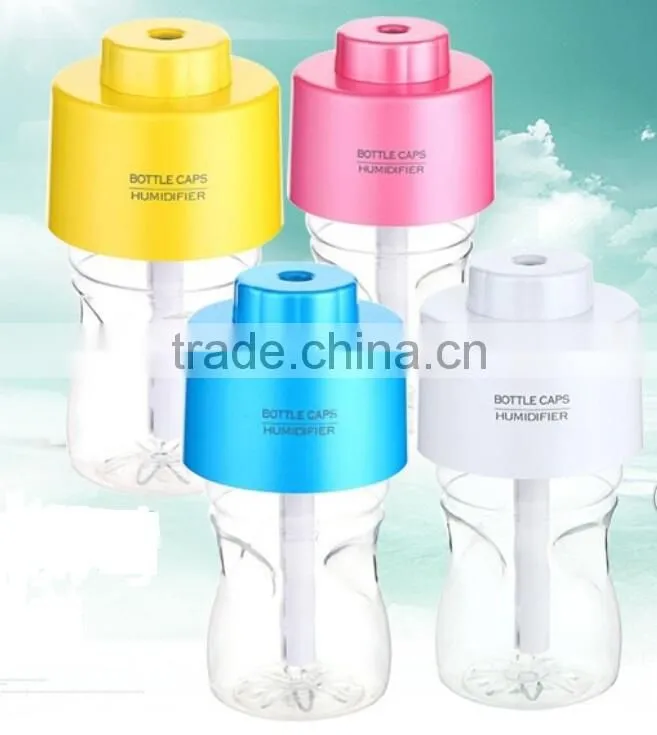 Car&Computer Dual Function Bottle Shaped With Light USB Humidifier