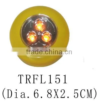 SOS 16 leds rubber round shape super bright magnetic warning light