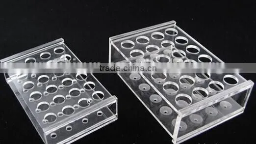 plastic specimen box/test tube rack