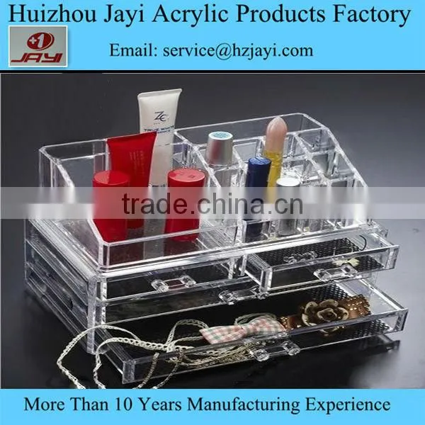 OEM Clear acrylic organizer acrylic jewelry boxes acrylic ice box