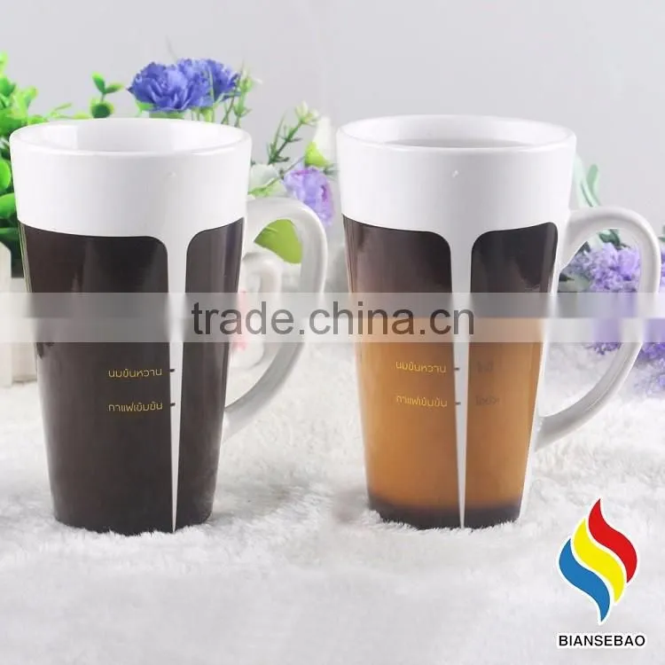 ceramic coffee mugs heat changing mug