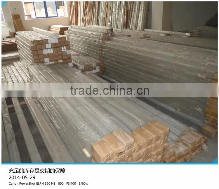 wholesale glass pillars with colorful bubble for partition