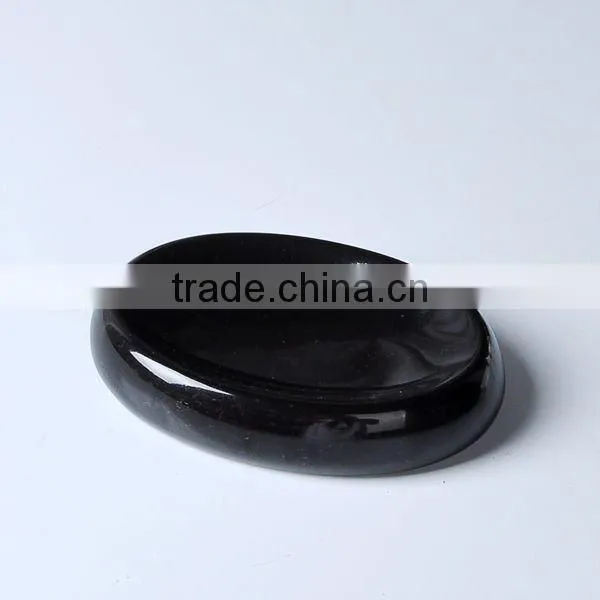 Black bath and accessories