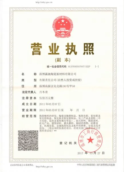 Zibo Win-Ceramic Material Co., Ltd. company overview - view 1