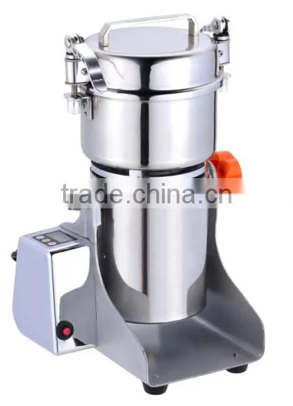 1500g dry food processing machinery rice mill grain grinder dry grain powder grinder