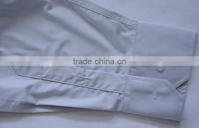 Men's 100% cotton Guayabera shirt with long sleeve and pintuck