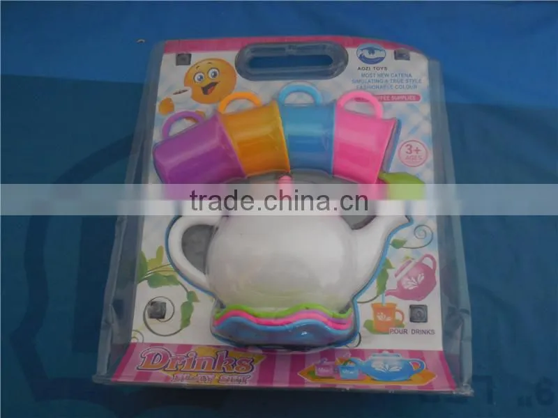 2016 new fashion Deluxe kitchen play toy food tea set for boys