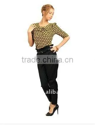 2012 hot selling plain women oversize cotton t-shirt