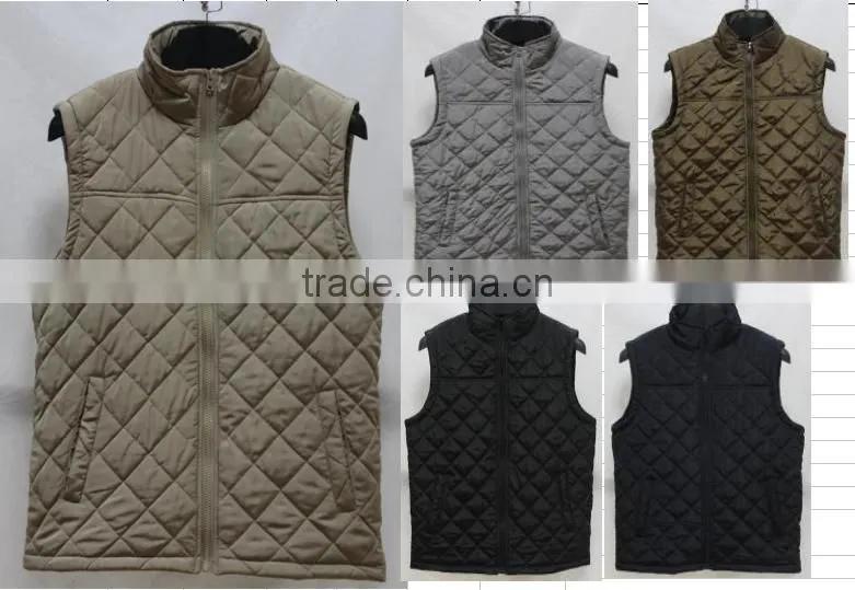 Lowest Wholesale Factory Price Padding Vest Jacket For Men