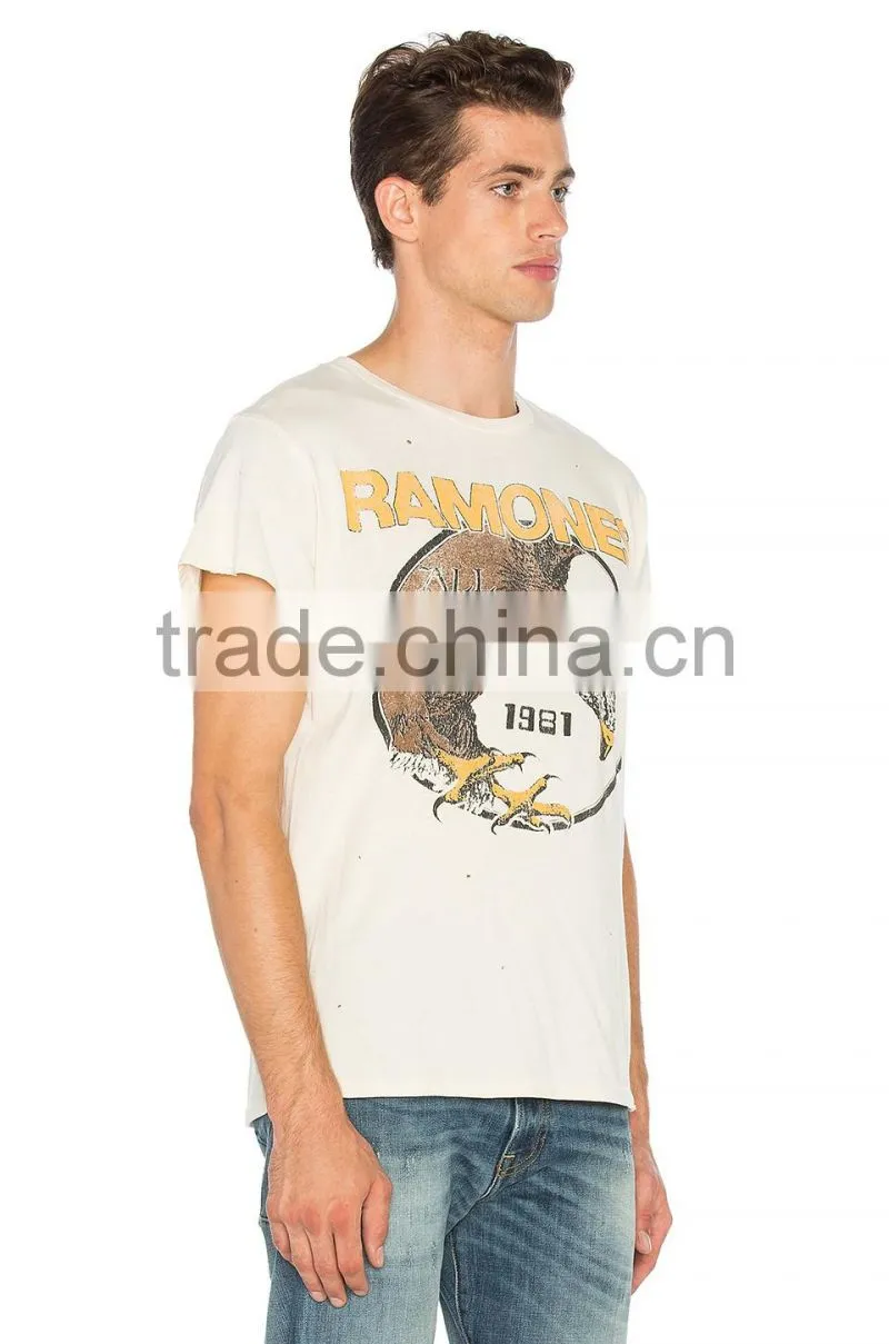 Good quality new style comfort men's tall t-shirts wholesale