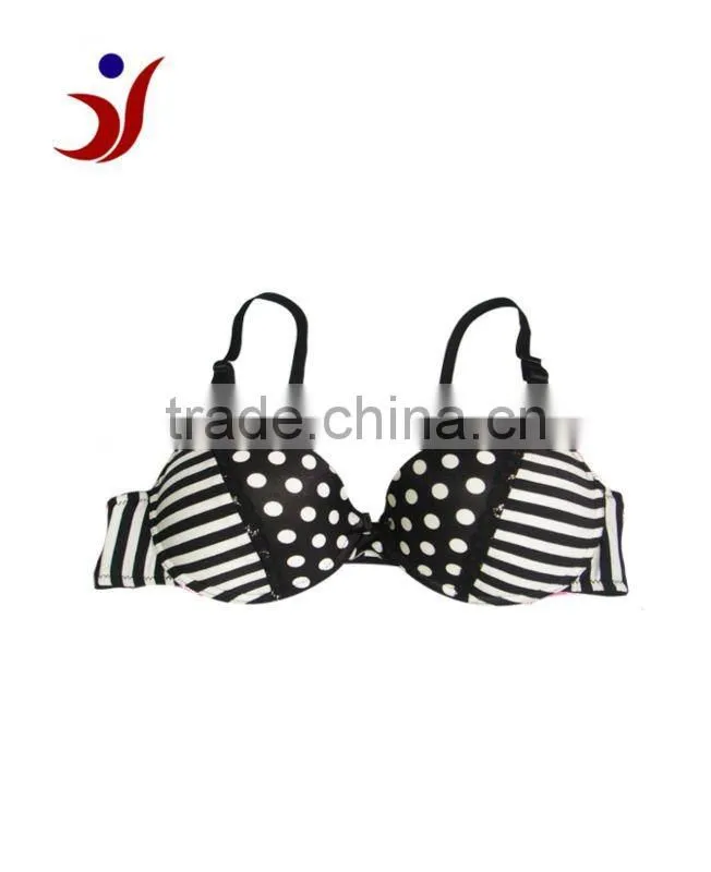 hot sell lady underwire bra coobie bra push up bra