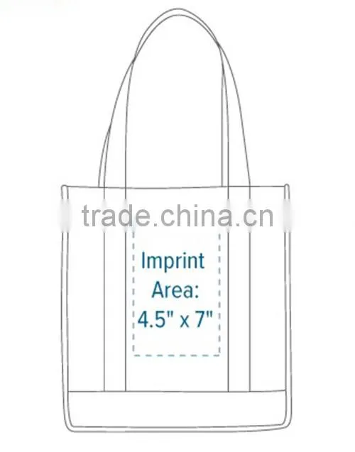 Non Woven Polypropylene Shopper Tote bags with Pocket