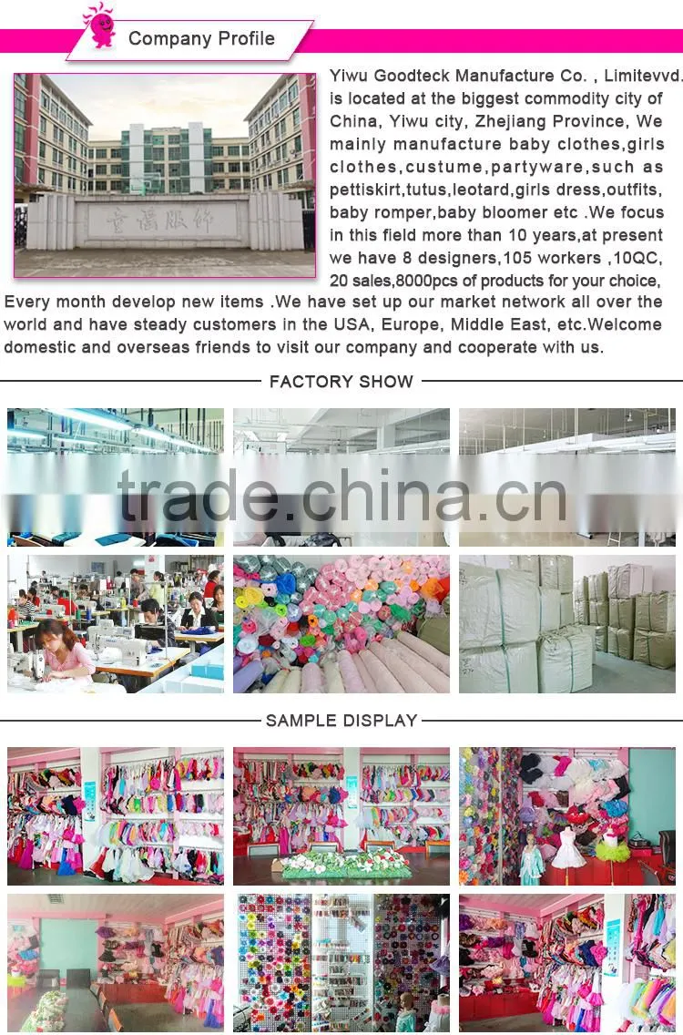 2017 Newest beauty girls bowknot flower princess party chiffon kids tutu dress