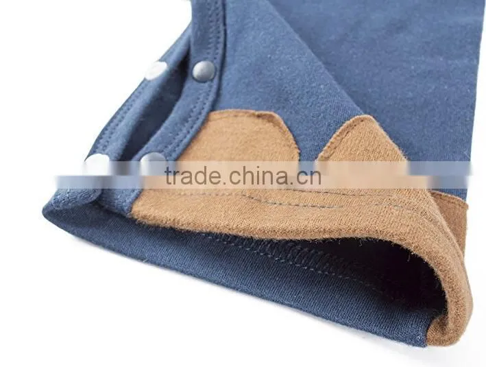 2017 winter kids clothing custom animal printing knitted cotton baby Romper boutiqua newborn baby clothes