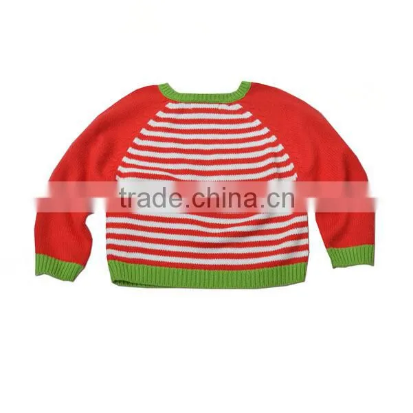 2015 high fashion kids christmas sweater child clothing