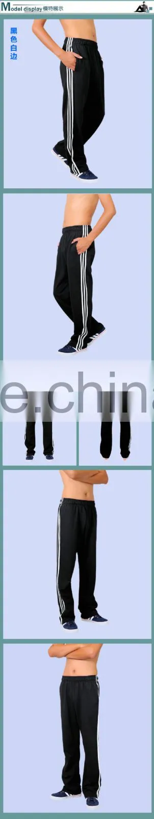wholesale man sweatpants 100%cotton designer slacks