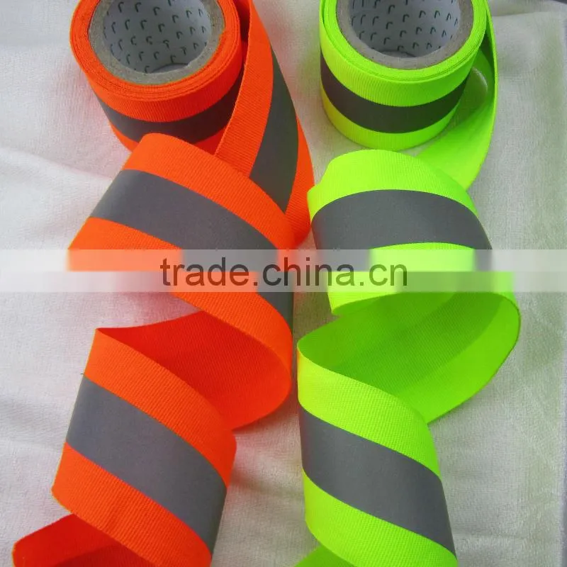 Qlow in the dark ribbon,Reflective Fabric