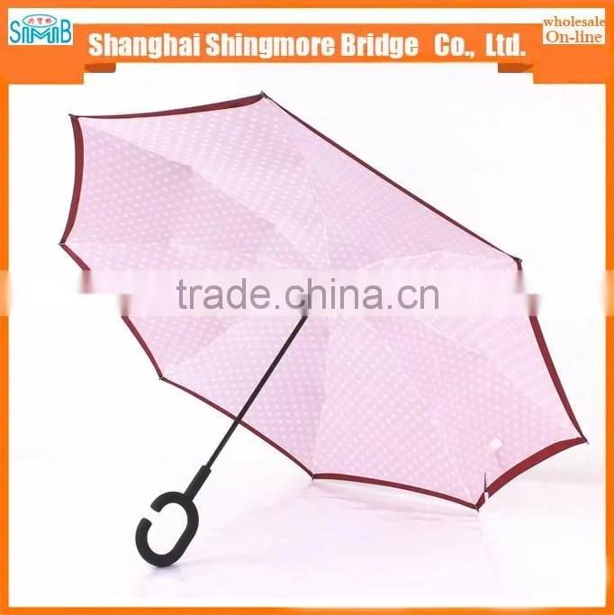 cheap wholesale high quality inverted umbrella for car umbrella