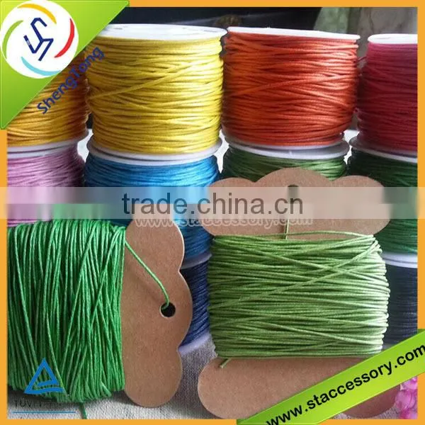 New Design High Quality Wax Cord Bracelet