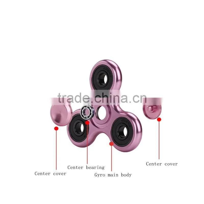 hand spinner fidget toy Aluminium alloy EDC Hand Spinner For Autism and ADHD Anxiety Stress Relief Focus Toys Kids Stress Wheel