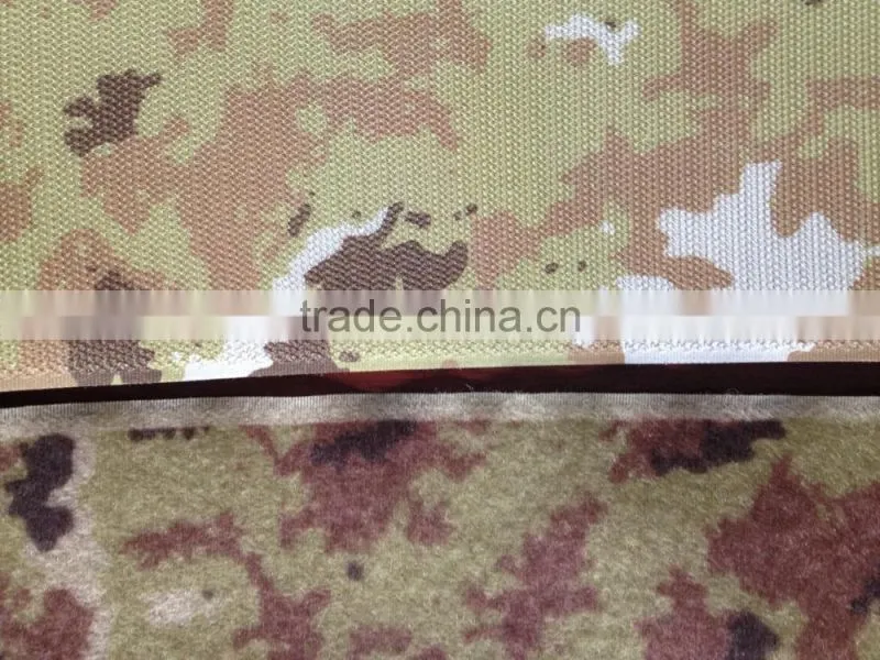 hot sell quality 100% nylon hook and loop Camouflage hook and loop tape