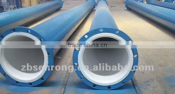 ptfe linings compound pipes and fitting with steel linings