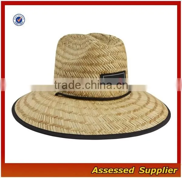 YXH8/ Custom high quality straw hat outdoor surf straw hat wholeasle
