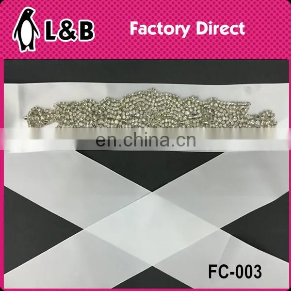 wedding decoration on sale garment accessories bride rhinestone belt