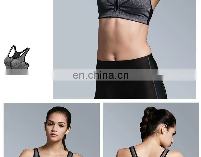 Sports Bra Women Fitness Yoga Padded Push Up Breathable Gym Bra#1102