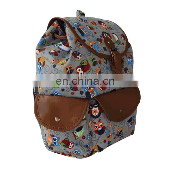 New arrival canvas camping travel bag backpack