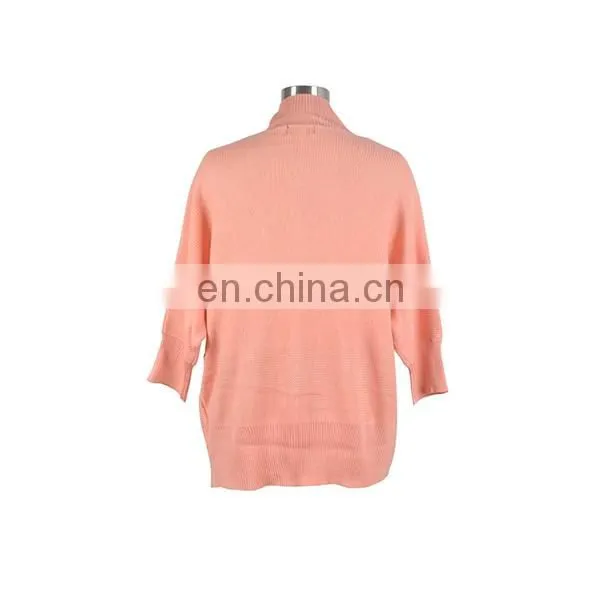 Spring Women Dolman Sleeve Long Cardigan Sweater Coat Without Buttons