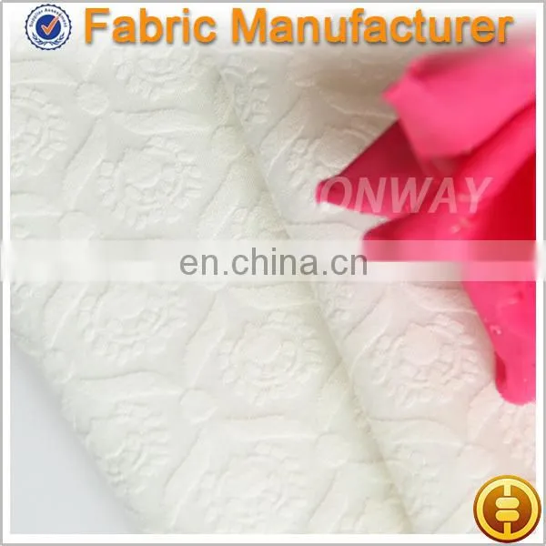 Onway Textile jacquard fabric/100%woven jacquard fbaric /ss15 popular jacquard fabric for blouse