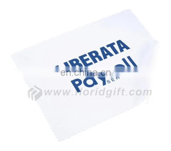 2017 custom print eyeglass microfiber lens cleaning cloths