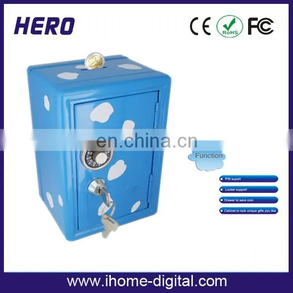 Digital transparent money saving jar custom coin bank for kids made in China