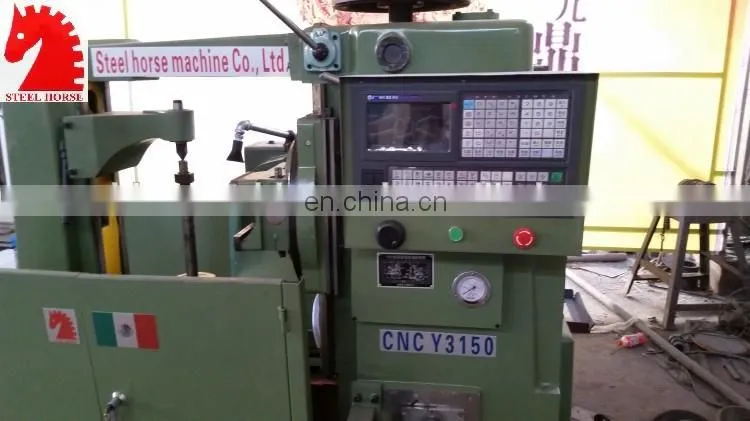 Y3150 gear hobbing machine