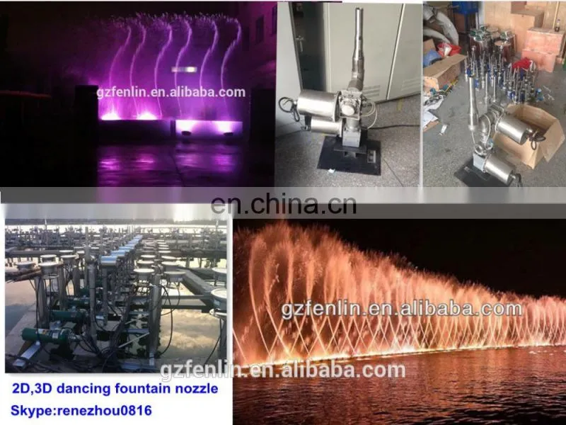 beautiful large scale popular colorful LED lights mini musical ceramic ball magic faucet fountain